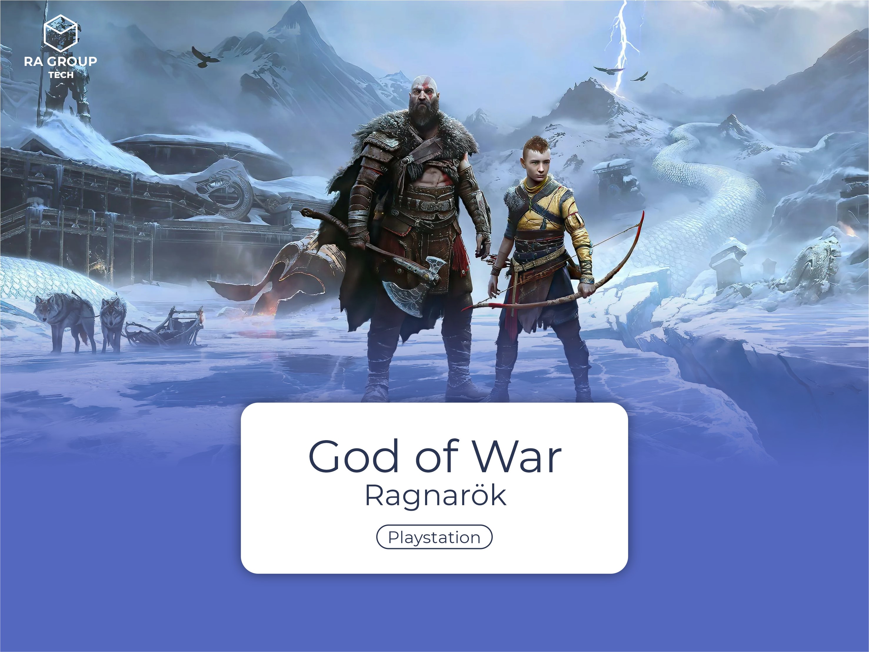 Купить ключ PlayStation God of War Ragnarök Год оф вар рагнарек PS4