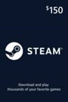 Подарочная карта Steam 150 долларов США