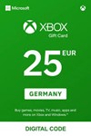 Купить подарочную карту Xbox Live за 25*евро.