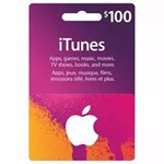 Подарочная карта iTunes 100 доллара США