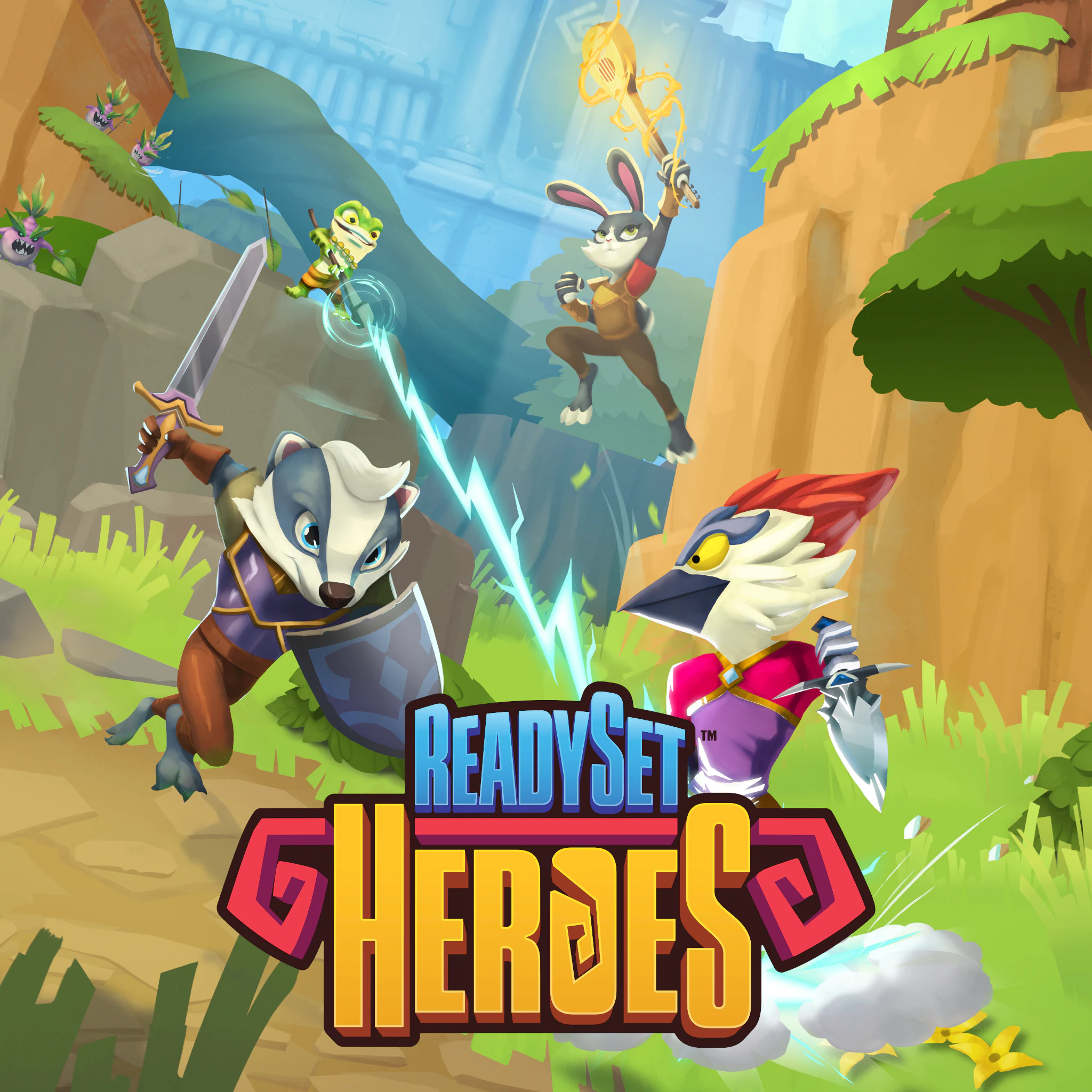 Герой дай. Readyset Heroes. Readyset Heroes ps4. Ready Set Heroes. Readyset Heroes Cover.