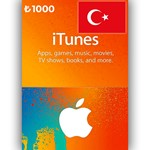 *Подарочная карта Apple iTunes** 25~1000 TL ТУРЦИЯ*