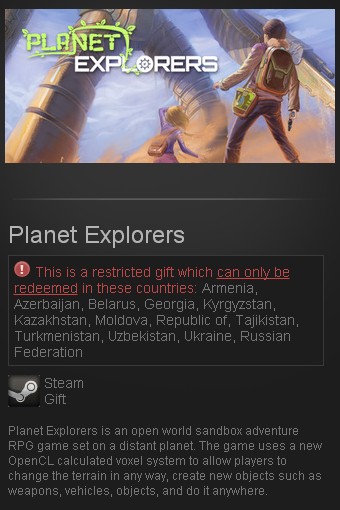 Planet Explorers (Steam Gift/RU CIS)