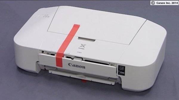 Принтер canon ip2840 не печатает