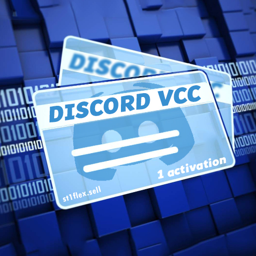 Карта для активации discord nitro