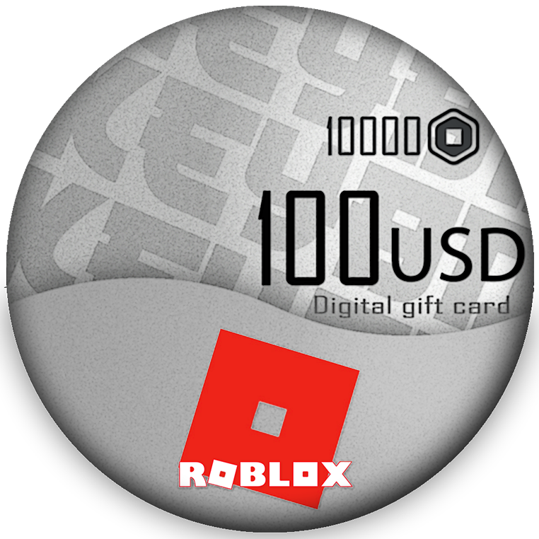 $100 USA Roblox Gift Card - 10000 Robux - Digital Code