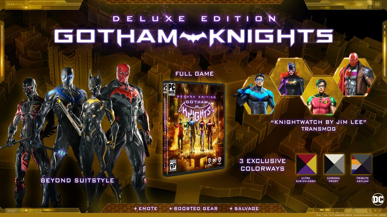 Gotham knights steam deck фото 23