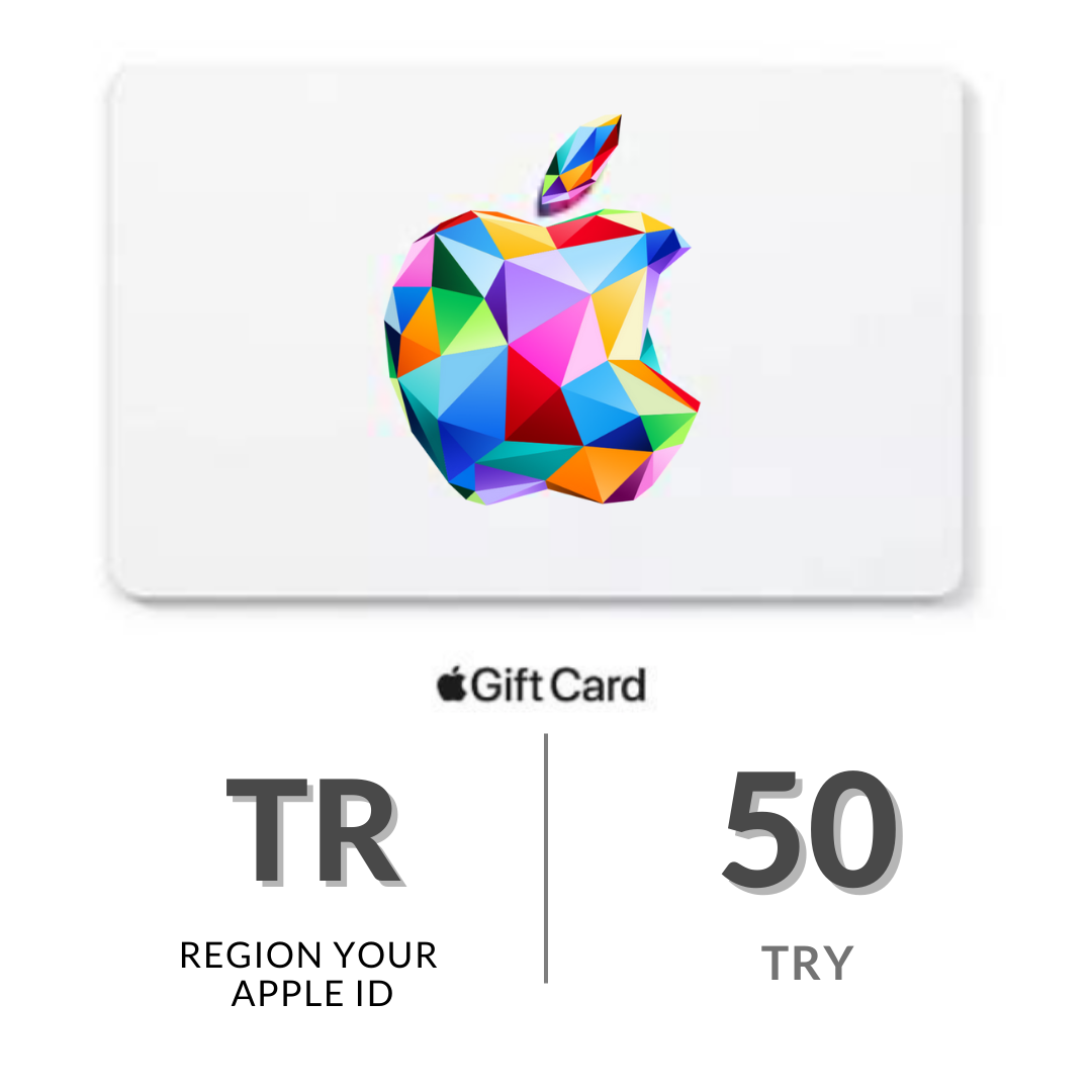 Buy Apple Gift Card Turkey 50TRY And Download