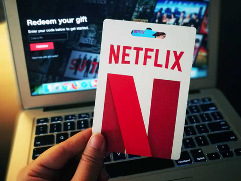 Подарочная карта netflix