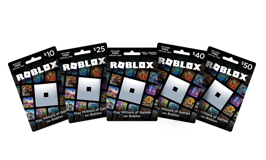 Roblox robux gift card. Roblox 5 USD.