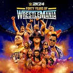 *Издание WWE 2K24 Forty Years of WrestleMania*PS4*PS5