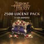 *THRONE AND LIBERTY - 2,500 Lucent Pack (+375 Bonus)