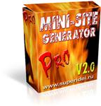 MINI-SITE Generator Pro.Version 2.0