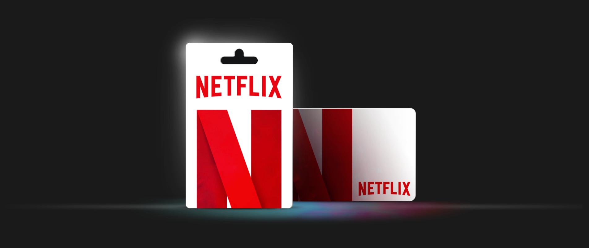 Подарочная карта netflix