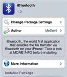 iBluetooth (передача файлов через Bluetooth с iphone)