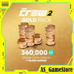 *The Crew 2 - Gold Crew Credits Pack*DLC**PS Турция*