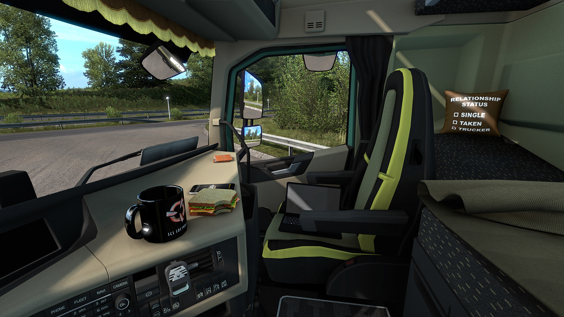 Etc 2. DLC Cabin Accessories. Етс 2. Euro Truck Simulator 2 кабина. ETS 2 DLC Cabin Accessories. Euro Truck Simulator 2 кокпит.