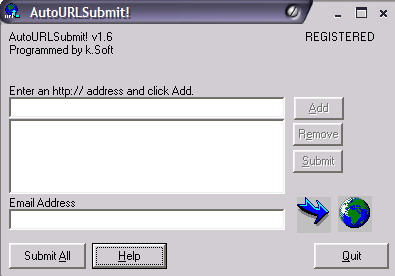 Программа "Auto URL Submit v1.6 + crack"