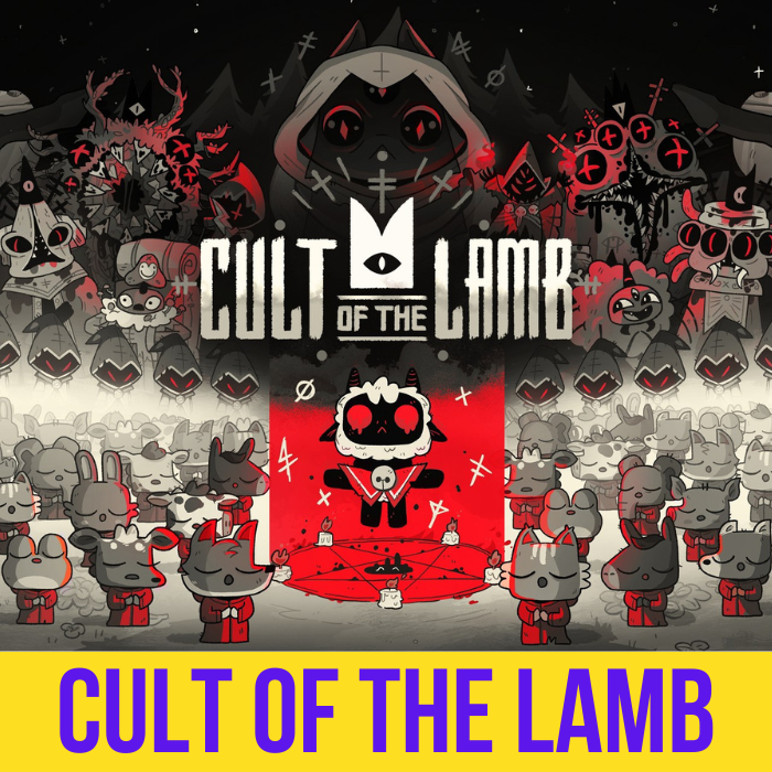 Lamb steam. Cult of the Lamb игра. Cult of the Lamb Nintendo Switch. Прохождение Cult of the Lamb. Cult of the Lamb Постер.