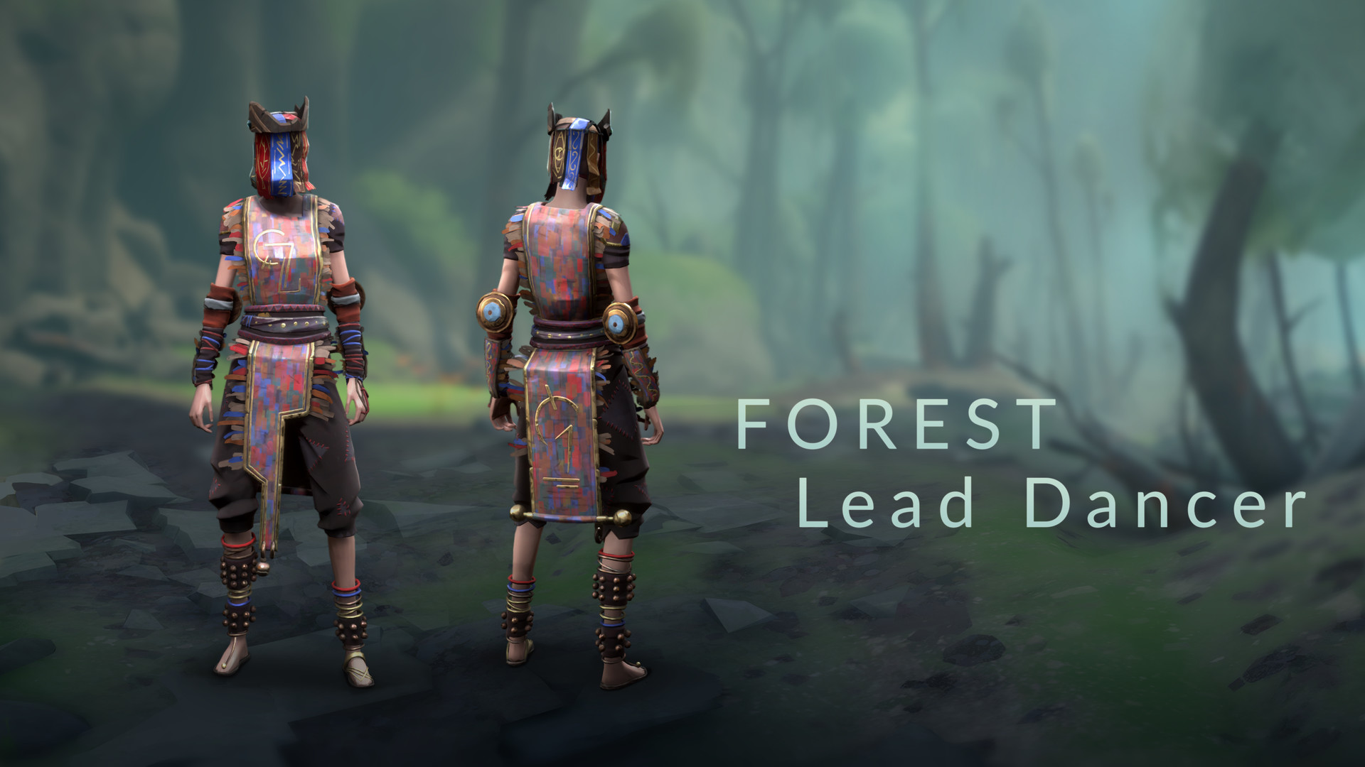 Absolver Masks. Forest Pack.