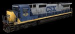 Trainz 2022 DLC - CSX Transportation - GE C40-8*STEAM