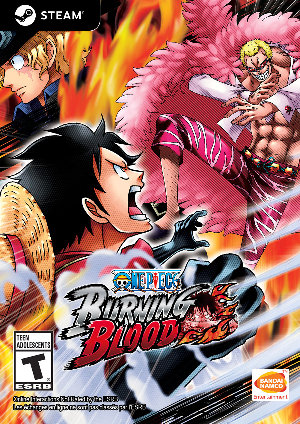 One piece burning blood steam фото 5