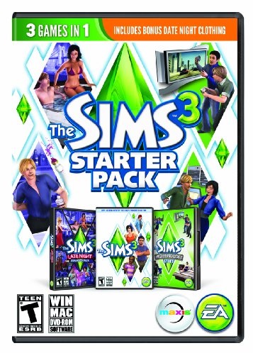 Sims 3 starter pack Region Free Origin cd-key