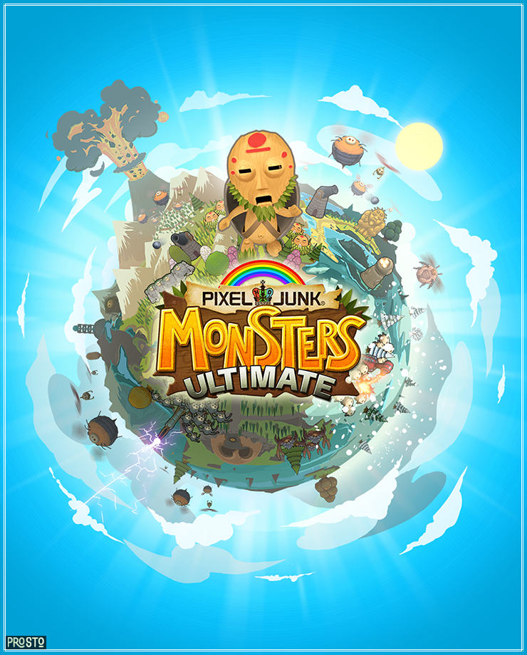 PIXELJUNK Monsters. PIXELJUNK™ Monsters Ultimate. Пиксель Джанк Монстерс. PIXELJUNK Monsters Ultimate PS Vita.