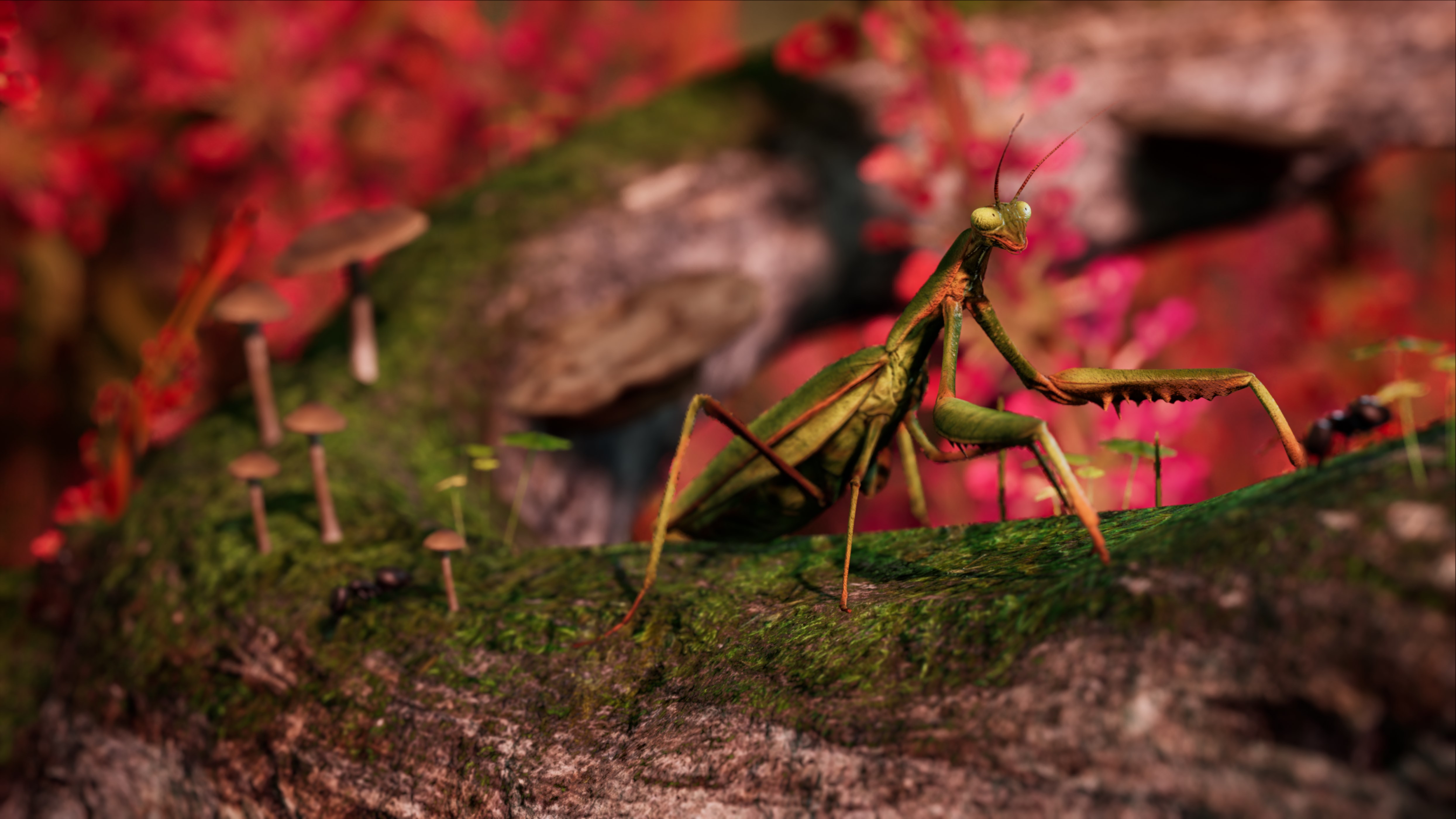 Away the survival. Игра away the Survival Series. The Survival Series. Praying Mantis.