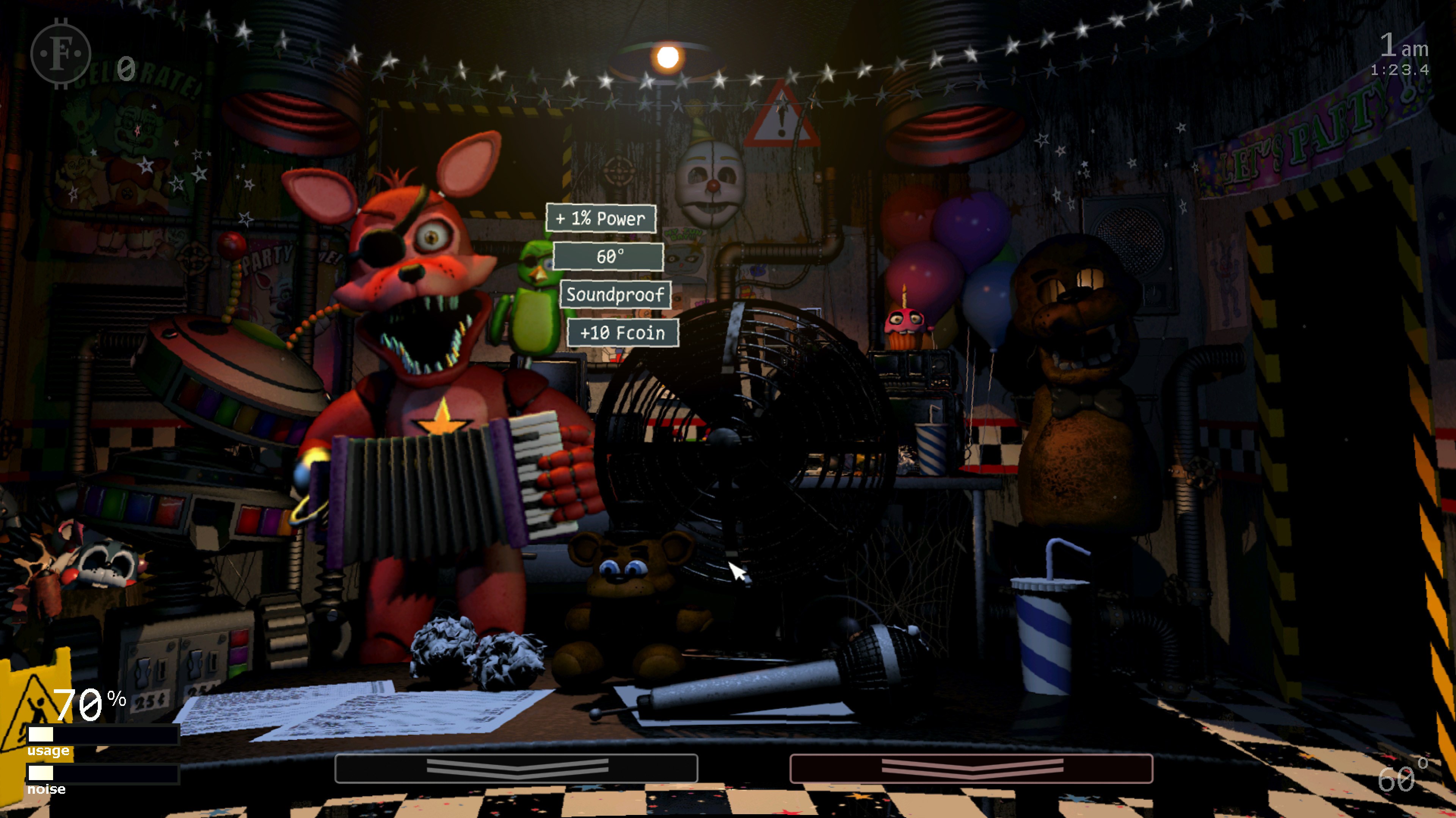 Игры фнаф 7. Фнафа 7. Ultimate Custom Night. Ночь 1 ФНАФ. FNAF 7 офис.