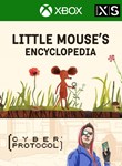 *LITTLE MOUSE´S ENCYCLOPEDIA + CYBER PROTOCOL*XBOX КЛЮЧ