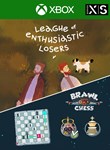 *LEAGUE OF ENTHUSIASTIC LOSERS + BRAWL CHESS*XBOX КЛЮЧ*