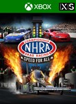 *NHRA CHAMPIONSHIP DRAG RACING: SPEED FOR ALL*XBOX*