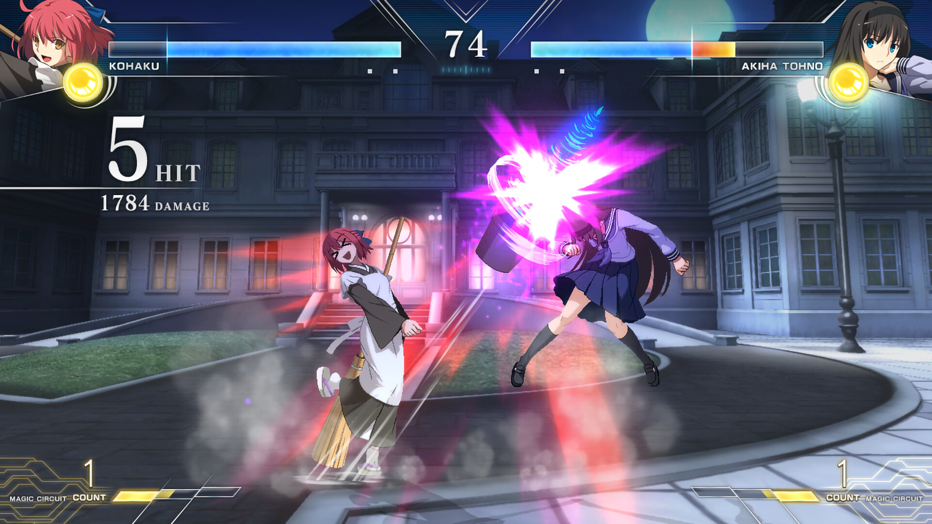 Melty blood type lumina steam charts фото 78