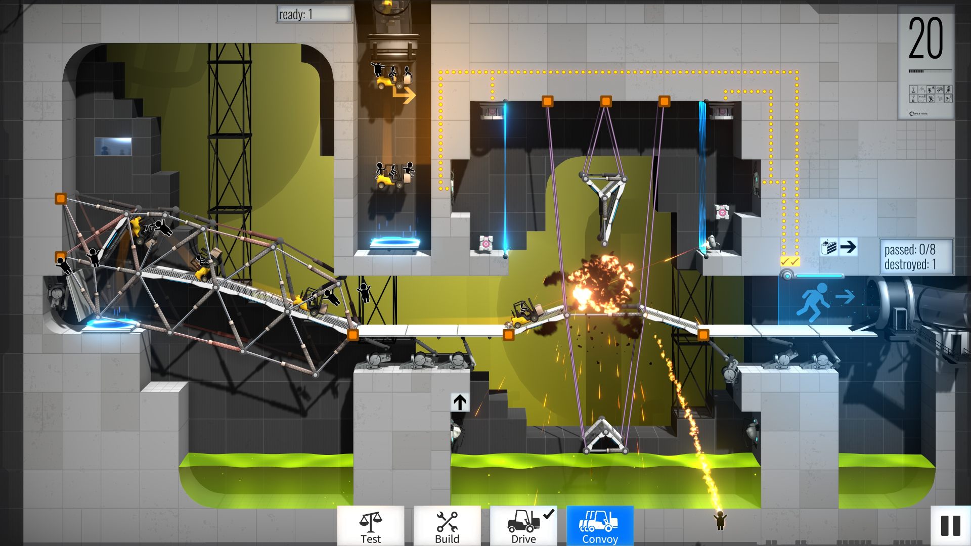 Купить Bridge Constructor Portal * STEAM RU ⚡ АВТО 💳0% недорого, выбор у  разных продавцов с разными способами оплаты. Моментальная доставка.