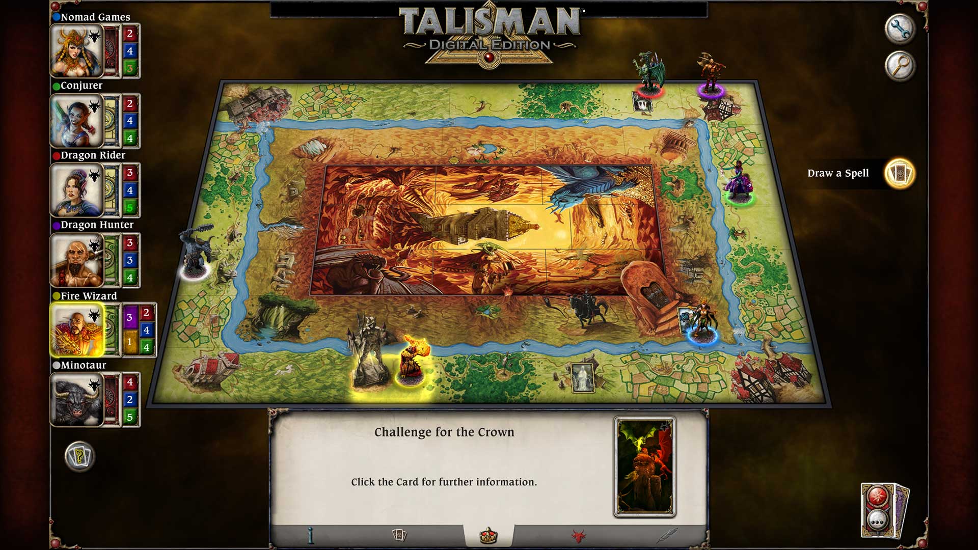 Spelldrake talisman