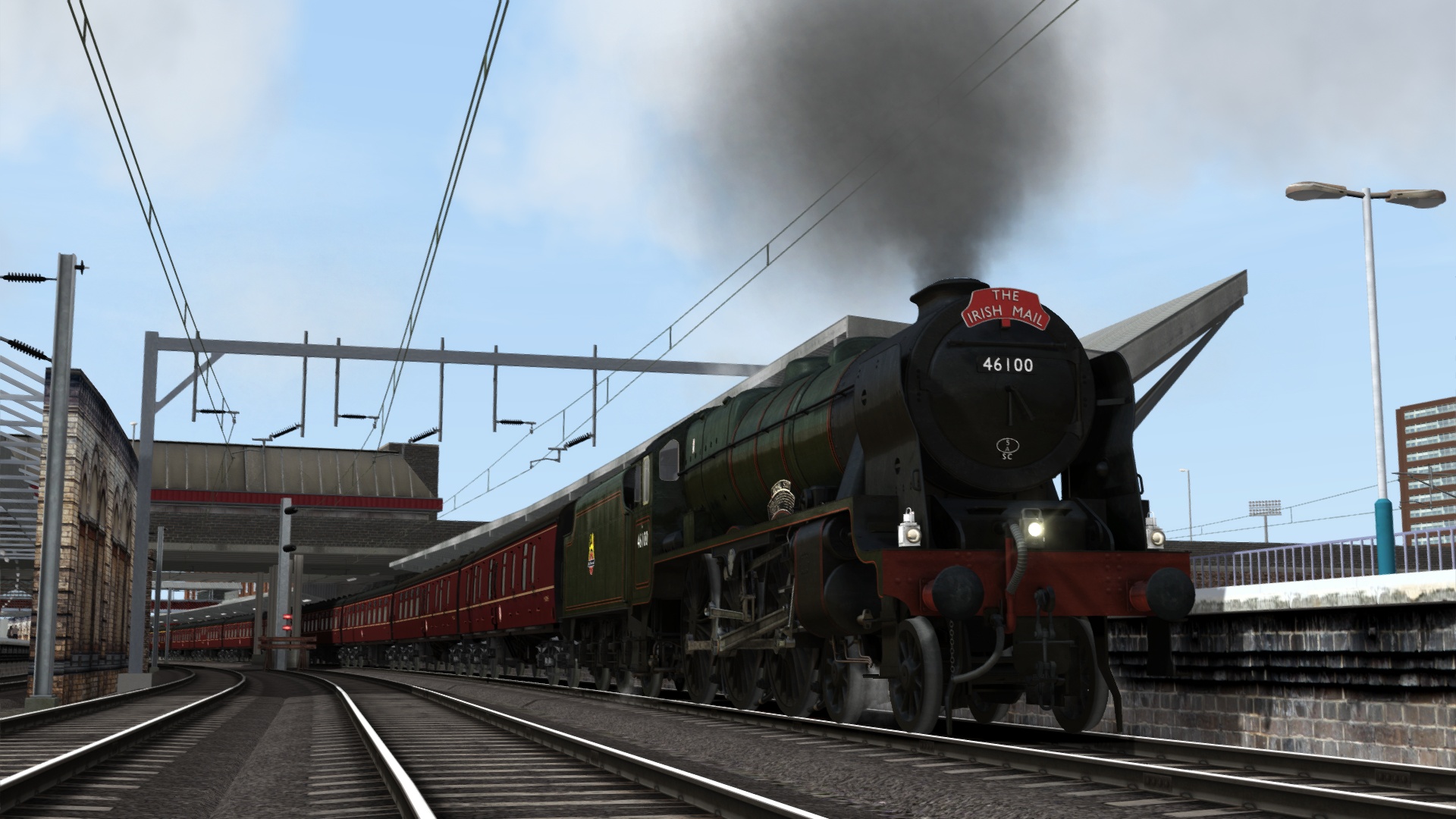 Train simulator steam