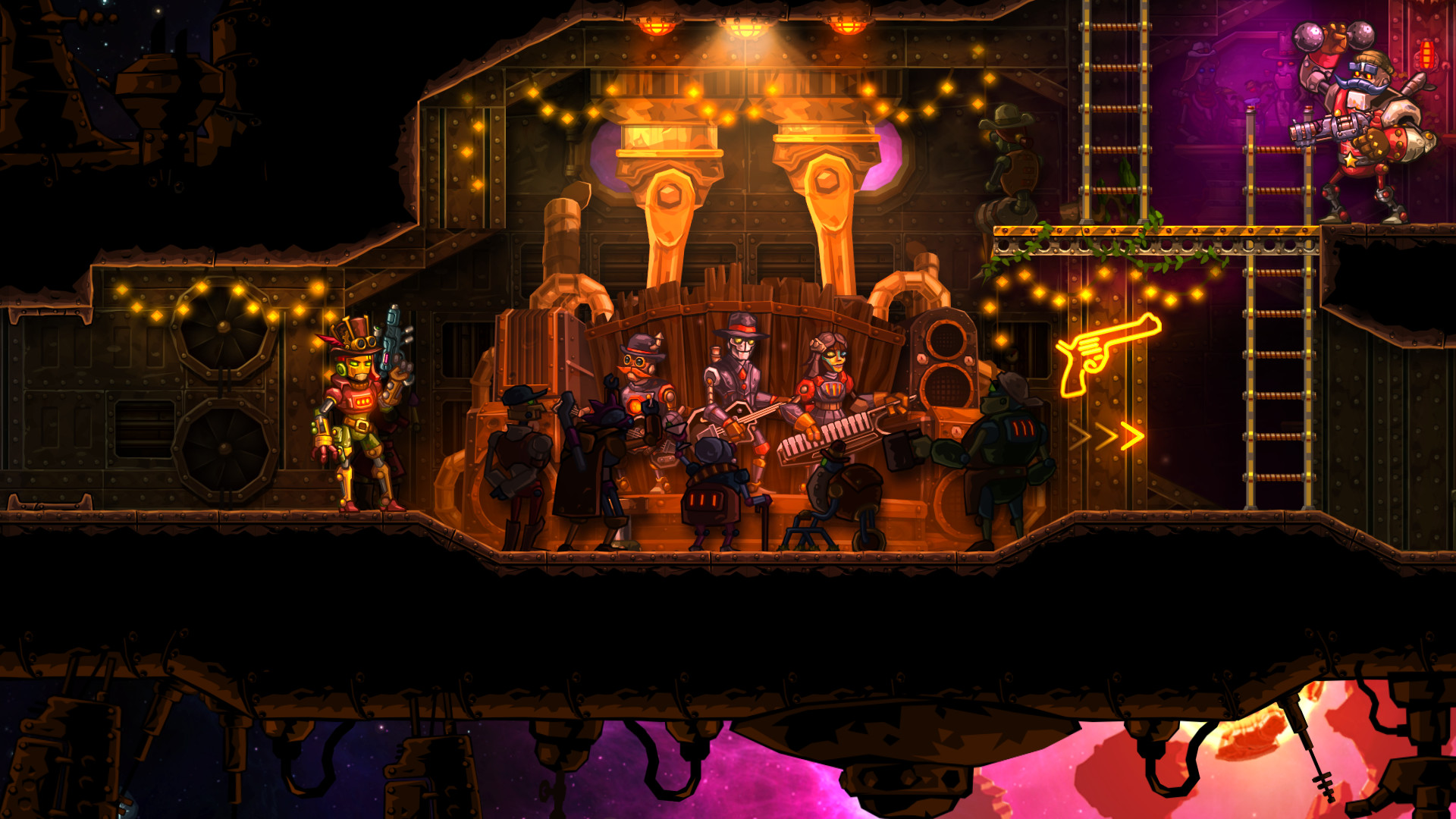 STEAMWORLD Heist Пайпер. STEAMWORLD Heist персонажи. STEAMWORLD Хест. SW Heist.