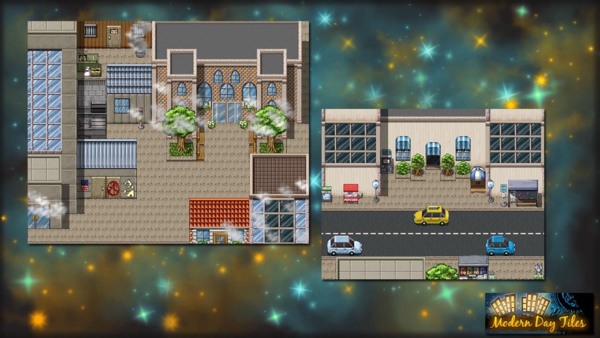 RPG Maker VX Ace - Modern Day Tiles Resource Pack DLC