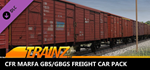 Trainz 2022 DLC - CFR Marfa Gbs/Gbgs freight car pack