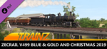 Trainz 2022 DLC - ZecRail V499 Blue & Gold and Christma