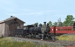 Trainz 2022 DLC - ZecRail V499 Blue & Gold and Christma