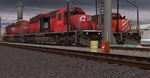 Trainz 2022 DLC - CP SD40-2 #5865-5879 Dual Flags