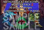 RPG Maker MZ - NATHUHARUCA Fantasy RPG Monster Pack 2