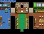 RPG Maker MZ - Shop Materials Tileset - Interior / Exte