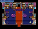 RPG Maker MZ - Shop Materials Tileset - Interior / Exte