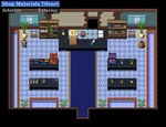 RPG Maker MZ - Shop Materials Tileset - Interior / Exte