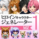 RPG Maker MZ - Heroine Character Generator for MZ DLC