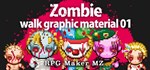 RPG Maker MZ - Zombie walk graphic material 01 DLC