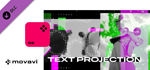 Movavi Video Suite 2024 - Text Projection Overlay Pack